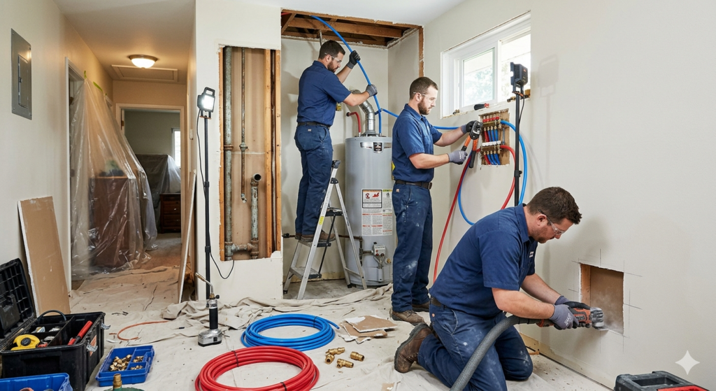 How Long Does Repiping a House Take Timeline, Process, and What to Expect